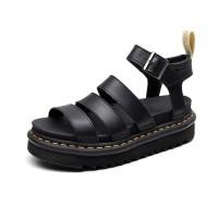 ราคา Dr Martens sandals Fashion Men shoes Increasing Kasut Leather casual (19707313495)