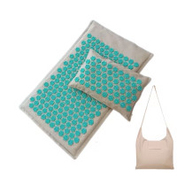 ราคา 74 44cm Nature Linen Coconut Palm Massage Yoga Mat with Bag Lotus Spike Acupressure Mat Cushion Massage Accupuncture Pad (24357284723)