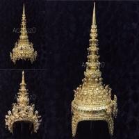 ราคา ชฎาพระ ชฎานาง ประดับกระจก (11455989041)