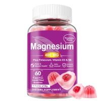 ราคา Omilay Magnesium Glycinate Gummies 400MG แมกนีเซียม อาหารเสริม ประกอบด้วย วิตามินดี Zinc Ashwagandha ใช้สำหรับ ปรับปรุง Mood ความดัน การสนับสนุน กระดูก สุขภาพ (24494056874)