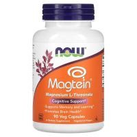 ราคา NOW Foods Magtein Magnesium L Threonate 90 Veg Capsules (22576633386)