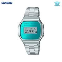 ราคา นาฬิกาคาสิโอ Casio Standard Digital Vintage ปรับสายได้ A168WEM 2 (11150656135)