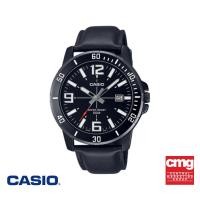 ราคา ของแท้ CASIO นาฬิกาข้อมือ CASIO รุ่น MTP VD01BL 1BVUDF สายหนัง สีดำ (19466198224)