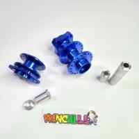 ราคา ดุมย่อ WAVE110i หน้าดิส หลังดั้ม สีน้ำเงิน ดุมเวฟ110i ของแต่งรถเวฟ110i หน้าดิสหลัง ดิสเบรค ไม่มีน็อต (16401501301)