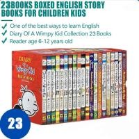 ราคา Diary Of A Wimpy Kid Collection หนังสือ 23 เล่มชุดกล่องหนังสือการ์ตูนหนังสือนิทานภาษาอังกฤษสำหรับเด็กเด็ก (21467976614)
