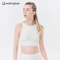 ราคา Wakingbee Ripple Crop Sand บราว่ายน้ำทรงคร้อป พรางหุ่น เปิดหลังพร้อมสายไขว้ มีตะขอ ผ้ามีลายในตัว กันยูวี แห้งไว (22980601982)