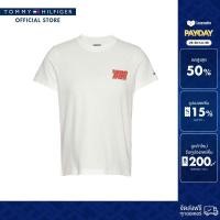 ราคา Tommy Hilfiger เสื้อยืด ผู้หญิง รุ่น DW0DW21338 YBL สีขาว (23869442241)