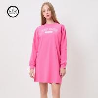ราคา ESP ชุดเดรส สเวตเชิ้ต ผู้หญิง สีชมพู Sweatshirt Dress 06159 (24900848961)