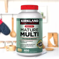 ราคา จัดส่งในวันเดียวกัน kirkland Mature Multi Vitamin Adult 50 400 Tablets (24896023257)