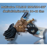 ราคา POLGAS Multivalve 200 204 30 ถังแก๊ส โดนัท LPG วาล์วถังแก๊สรถยนต์ 200 204 30 ขนาดความจุ 34 42 ลิตร วาล์วใน (20091518173)