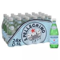 ราคา San Pellegrino Sparkling Mineral Water 500 ml PET น้ำแร่อัดแก๊สธรรมชาติ ขนาด 500 ml ขวดพลาสติก 24 ขวด (10388315722)