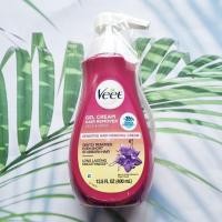 ราคา วีท เจลครีมกำจัดขน ใช้กับขนขาและขนตามร่างกาย ขนบิกินี สำหรับผิวแพ้ง่าย Cream Sensitive Hair Removal for Legs Body Aloe Violet Blossom Fresh Smell Veet (15089781307)