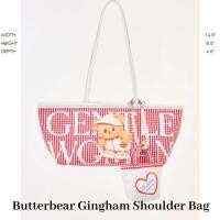 ราคา พร้อมส่งค่ะ Gentlewoman Butterbear Shoulder Bag น่ารัก น้องหมีเนย กระเป๋าถือ มีที่ห้อยกระเป๋าใบเล็กแถม gentlewomen (24725540739)