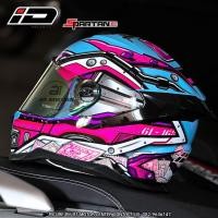 ราคา หมวกกันน็อคเต็มใบ ID SPARTAN BT รองรับการติดตั้งบูลทูธ มาตรฐาน ECE และ มอก หมวกกันน็อคหุ้มคาง Asiafit Size (24950660269)