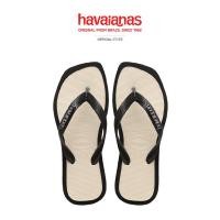 ราคา HAVAIANAS รองเท้าแตะ Top Square Fusion Flip Flops BLACK 41499440090U S5BKXX (24072812195)