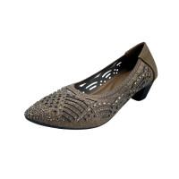 ราคา Regina รองเท้าคัทชูส้นสูง 1 นิ้ว รองเท้าเพื่อสุขภาพสำหรับผุ้หญิง รุ่น PC544 สวมใส่สบายตลอดวัน มี 3 สี สีดำ สีกากี สีทอง (23032191569)