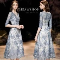 ราคา ชุดยาวออกงาน M 4XL ชุดเดรส เดรสยาว ชุดออกงาน ชุดไปงาน ชุดลูกไม้ งานปัก ชุดแม่เจ้าสาว ชุดเพื่อนเจ้าสาว ชุดราตรี ชุดงานแต่ง งานป้าย The Classic (23211429130)