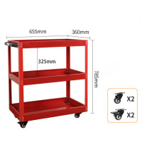 ราคา ชั้นวางเครื่องมือรถเข็น 3 ชั้น รับนน สูงสุดถึง 200 กก พร้อมช่องเสียบไขควง ชั้นวางเครื่องมือ ชั้นวางอเนกประสงค์ แข็งแรงทนทาน ประกอบง่าย กล่องใส่เครื่องมือ เหล็กหนา วัสดุแผ่นรีดเย็น แผ่นหนา0 6มิล ร้านไท