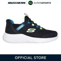 ราคา SKECHERS Slip ins Bounder Brisk Burst รองเท้าลำลองเด็กผู้ชาย (24282153707)