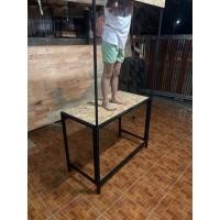 ราคา คีออสขายของ โต๊ะพับ ถอดประกอบได้ โครงเหล็กแท้100 พ่นสีกันสนิม (23920569169)