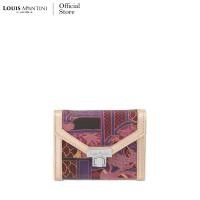 ราคา Louis Montini KaewKanDa กระเป๋าสตางค์ผ้าไหมไทย กระเป๋าสตางค์ใบสั้นผู้หญิง KKD05 (21947524703)