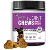 ราคา Glucosamine for Dogs 200pcs Joint Support Supplement Dog Hip and Joint Chondroitin Chews Treats with MSM Dog Joint Pain Relief Mobility Supplements Chicken Flavor Fit All Large Small Medium Breed (240