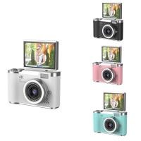 ราคา danglan 4K CCD 8X Digital Zoom Camera for Student 48MP Compact Digital Photography Camera 180 Flip Screen Selfile Camera (24476276484)