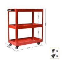 ราคา ชั้นวางของ 3 ชั้น ชั้นวางเหล็ก ชั้นเหล็กวางของ ชั้นเหล็ก ชั้นวางเครื่องมือ ชั้นอเนกประสงค์ แบบมีล้อเลื่อน (19577939178)