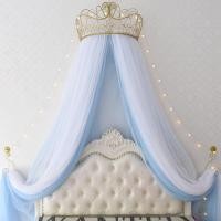 ราคา มุ้งกันยุงม่านเตียงเจ้าหญิงมุ้งกันยุงม่านผ้าโปร่งตกแต่งห้องมงกุฎห้องนอนใช้ในบ้านสำหรับเด็กในฝันของเด็กผู้หญิง (20360912018)