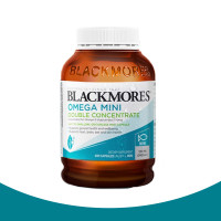 ราคา Blackmores Omega3 Fish Oil Omega Mini Double Concentrate 400 Capsules แบล็คมอร์ส โอเมก้า3 น้ำมันปลา จากออสเตรเลีย (24423301687)