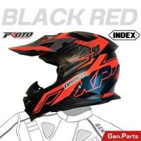 ราคา หมวกกันน๊อค วิบาก Proto XP 22 Index มี 7 สี ดำ แดง เขียว ขาว มี 3 Size M L XL หมวกกันน็อค หมวกนิรภัย อินเด็กซ์ หมวกวิบาก (24174271255)