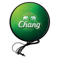 ราคา ป้ายไฟled เบียร์ช้าง ช้าง classic ป้ายไฟ ป้ายด้านเดียวติดผนัง chang beer lightbox one side ขนาด 30 40 ซม ราคาถูก พร้อมส่ง (24923655485)