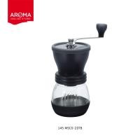 ราคา Hario เครื่องบดกาแฟ มือหมุน HARIO 145 Ceramic Coffee Mill Skerton MSCS 2DTB (24658105268)