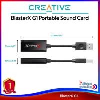 ราคา Creative Sound BlasterX G1 Portable Sound Card Amplifier ซาวด์การ์ดขนาดเล็กแต่คุณภาพสูง รับประกันศูนย์ไทย 1 ปี (21282661825)