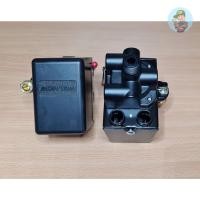ราคา ราคาถูก เพรสเชอร์สวิทซ์ ปั๊มลม SWAN รุ่น SVP 201 SVP 202 DA 103 อะไหล่ปั๊มลม SWAN pressure Switch 5 ทาง (23642887218)