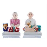 ราคา ตุ๊กตาตั้งศาล ตุ๊กตาตั้งศาลตายาย ตุ๊กตาตายาย เซรามิค เปี่ยมสุข 1 คู่ (12166787112)