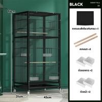 ราคา Winky Wink กรงนก กรงนกวิลล่าขนาดใหญ่ ขนาดใหญ่พิเศษหนา สัตว์เลี้ยง กรงนกแก้ว กรงชูการ์ กรงกระรอก พร้อมล้อและถาดเลื่อน (24969761103)