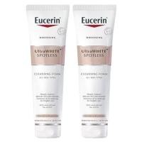 ราคา Eucerin Spotless Brightening UltraWhite Gentle Cleansing Foam 150g 2หลอด ยูเซอรีน สปอตเลส โฟมล้างหน้า เพื่อผิวขาวกระจ่างใส (24831485594)