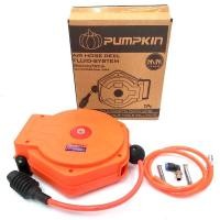 ราคา Pumpkin ตลับสายลมแบบรอกสปริงความยาว 8 เมตรขนาดสาย 5 8 มิล รุ่น mini สำหรับ ปั้มลม ทุกยี่ห้อ (21856157534)