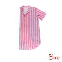 ราคา Bme ชุดนอนรูปแบบกระโปรงแขนสั้น คอปกฮาวาย รุ่น ME8604 มี 3 สี สีชมพูม่วง สีส้มเขียว สีเขียวม่วง (23157626124)