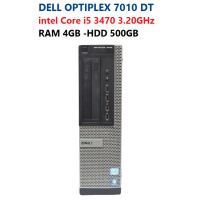 ราคา DELL OPTIPLEX 7010 DT intel Core i5 3470 3 20GHz RAM 4GB HDD 500GB (16144001977)