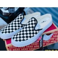ราคา รองเท้าผ้าใบชายVan Classic Slip On Mule Checkerboard Sz 36 44 Eu ผ้าแคนวาส เบา ใส่สบาย สินค้าพร้อมส่ง G25A031 (22872502806)