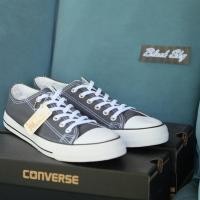 ราคา Converse All Star Classic ox รุ่นฮิต สีเทา รองเท้าผ้าใบ คอนเวิร์ส ได้ทั้งชายหญิง (3965076063)