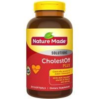 ราคา Nature Made CholestOff Plus 210 Softgels ลดไขมันและคอเลสเตอรอลในเลือด (16582604985)