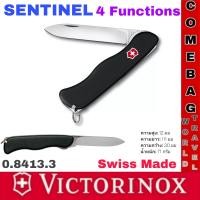 ราคา มีดพับVictorinox Sentinel 4 ฟังก์ชั่นการใช้งาน ของแท้ Swiss Made รหัสสินค้า0 8413 3 ขนาด111mm (21974573038)