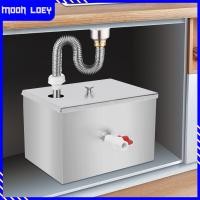 ราคา บ่อดักไขมันสแตนเลส Moon Loey บ่อดักไขมันพาณิชย์เครื่องดักฟังด้านบนเครื่องแยกน้ำกับน้ำมันที่ปล่อยน้ำเสียสำหรับ (22754860586)