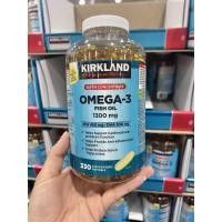 ราคา Kirkland Fish Oil OMEGA 3 fish oil 1300mg 330 Softgels น้ำมันปลา น้ำมันปลาโอเมก้า3 1300มก (24968089526)