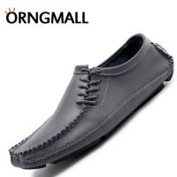 ราคา ORNGMALL รองเท้าหนังแท้สำหรับผู้ชายรองเท้าหนังแฟชั่นลำลองรองเท้ารองเท้าทางการรองเท้าขับรถรองเท้าขี้เกียจรองเท้าขนาดใหญ่38 47สำหรับผู้ชาย (21515756393)