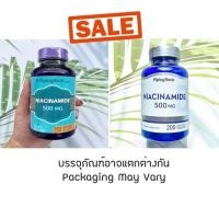 ราคา 20 Sale EXP 12 2025 ไนอะซินนามาย B 3 B3 Niacinamide 500 mg 200 Quick Release Capsules PipingRock (24518195797)