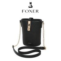 ราคา FOXER sling bag for women Cross Body Shoulder Bags PU leather bag phone bag korea style (24078500450)